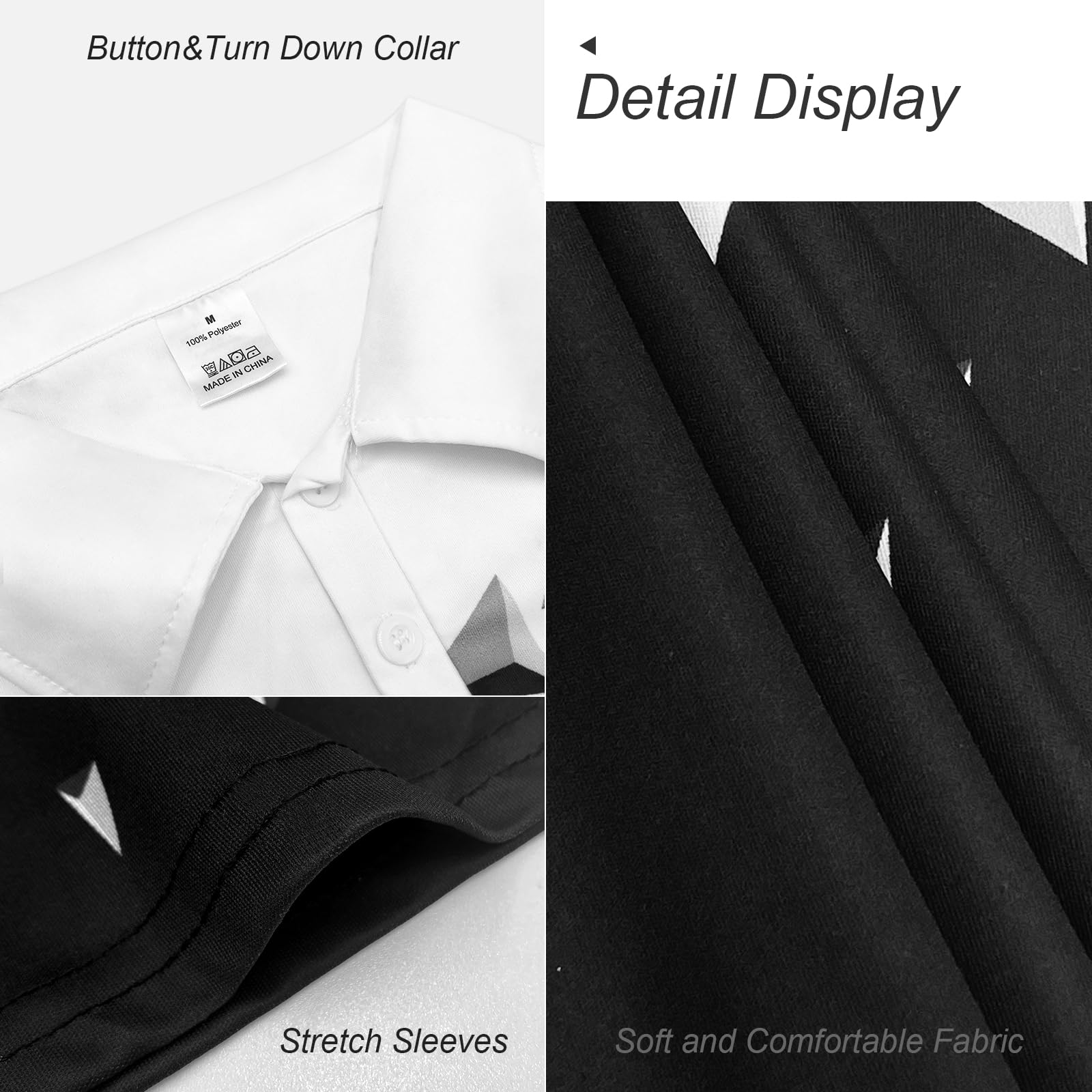 Men's Slim Fit Polo Shirts - Short Sleeve Casual Collar Shirt for Business & Weekend Wear | Breathable & Comfortable for Golf, Office & Outdoor Activities
