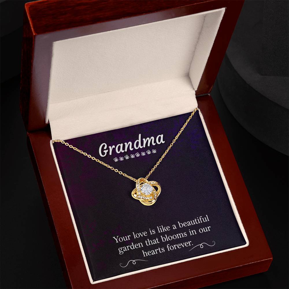 Elegant Jewelry Gifts for Grandma - Sterling Silver Necklace with Heart Pendant | Perfect Birthday, Mother's Day & Christmas Gift for Grandmother | Ideal for Special Occasions & Family Gatherings