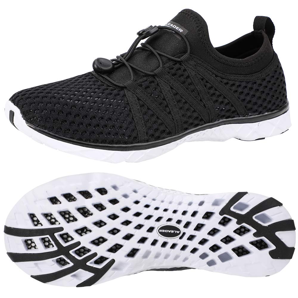 Aleader Women's Quick-Dry Mesh Slip-On Water Shoes for Beach, Pool & Outdoor Activities | Lightweight & Comfortable Aqua Shoes