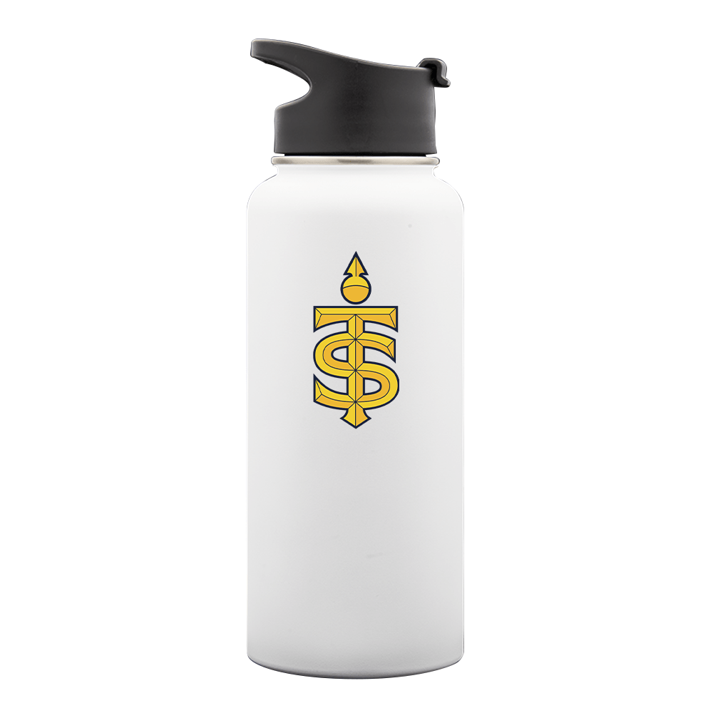 Toronto Sceptres 32 oz 3-in-1 Vacuum Insulated Stainless Steel Water Bottle with Straw & Lid - Leakproof, BPA-Free for Gym, Hiking, Travel & Office Use