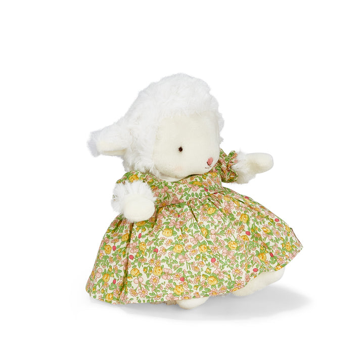 Floral Dress for Girls - Green & Pink | Perfect for Spring, Summer, and Special Occasions