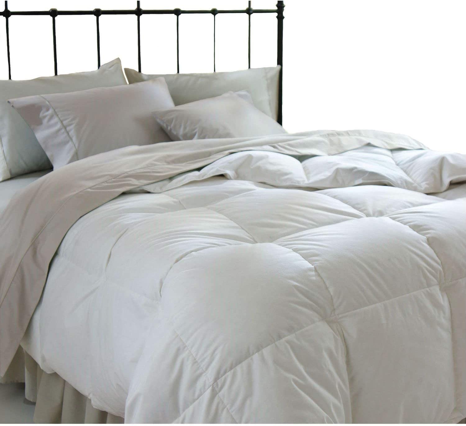 Restful Nights Ultima Supreme Synthetic Fill Comforter - Medium Weight All-Season Bedding for Cozy Sleep | Perfect for Master Bedroom, Guest Room & Dorm