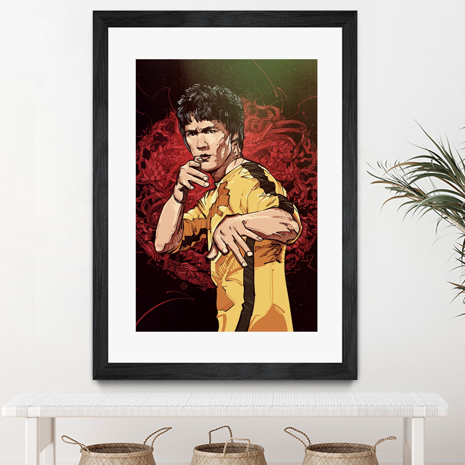 Bruce Lee 2 - Premium Collectible Action Figure | Authentic Martial Arts Movie Memorabilia | Perfect for Fans, Collectors & Home Decor