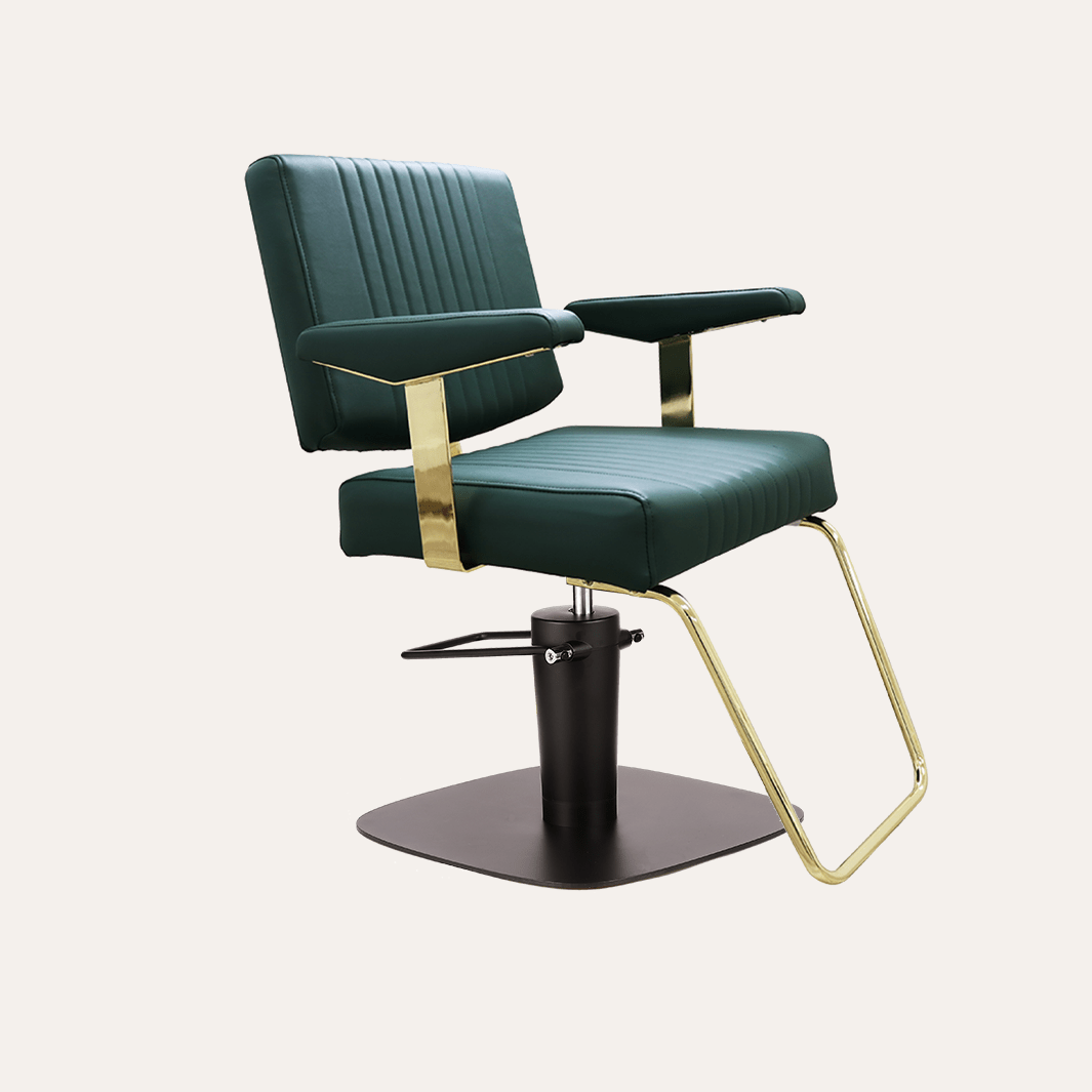 ATHENA Professional Salon Chair - Adjustable Hydraulic Styling Chair for Hairdressers & Barbers - Perfect for Salons, Barber Shops & Home Use
