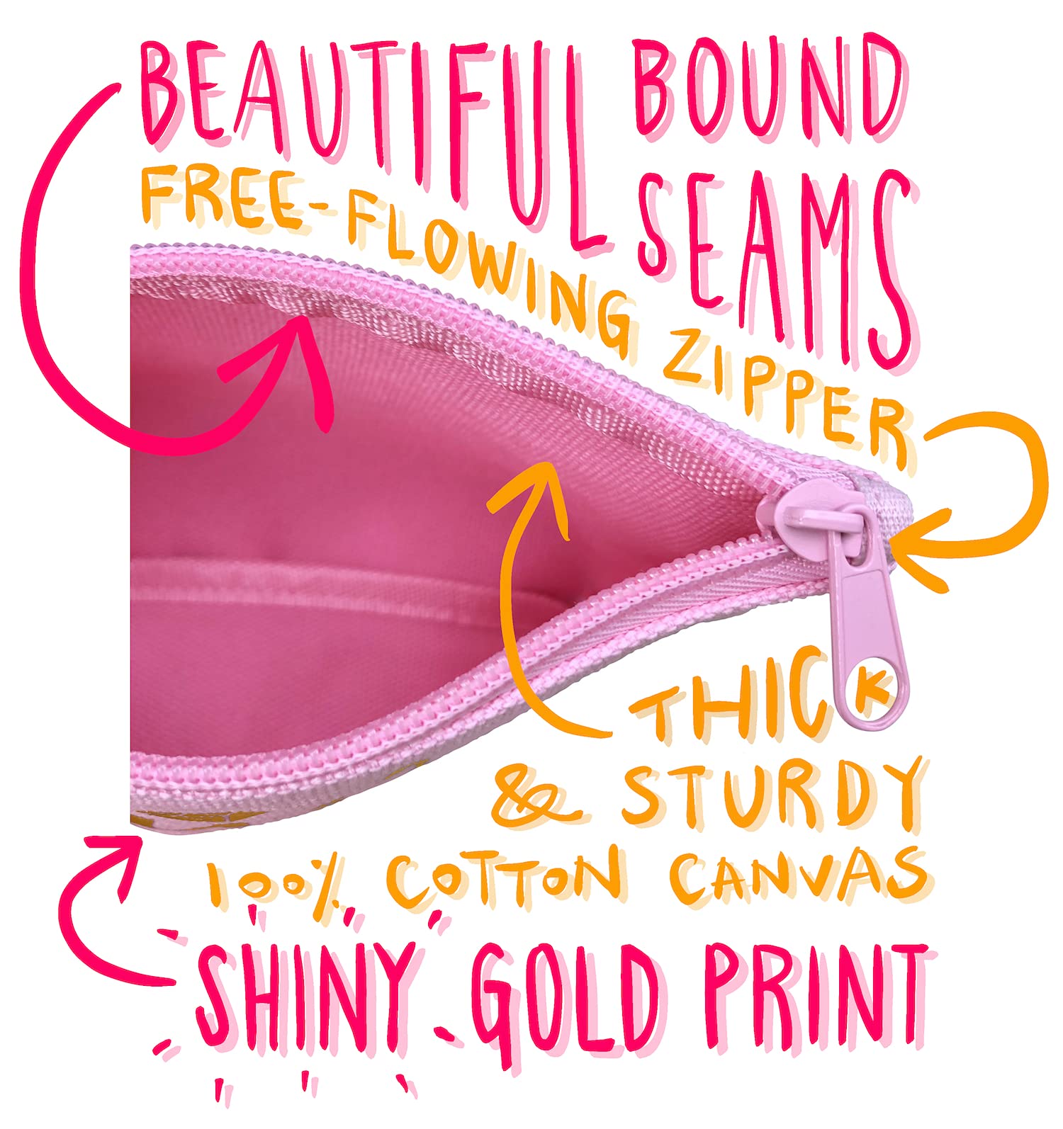 Bride Tribe Makeup Bags Set of 3 - Wedding Party Favors for Bridesmaids, Bachelorette Party & Bridal Shower | Cosmetic & Toiletries Travel Bag, Wedding Survival Kit, Hangover Kit, Keepsake Gift (Blush Pink) - Perfect for Destination Weddings, Girls' Trips & Spa Weekends