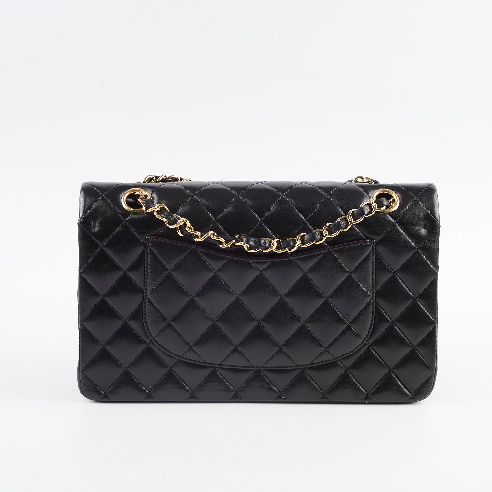 Chanel Medium/Large Double Classic Flap Bag in Black - Luxury Designer Handbag for Women, Perfect for Work, Evening Events & Everyday Use
