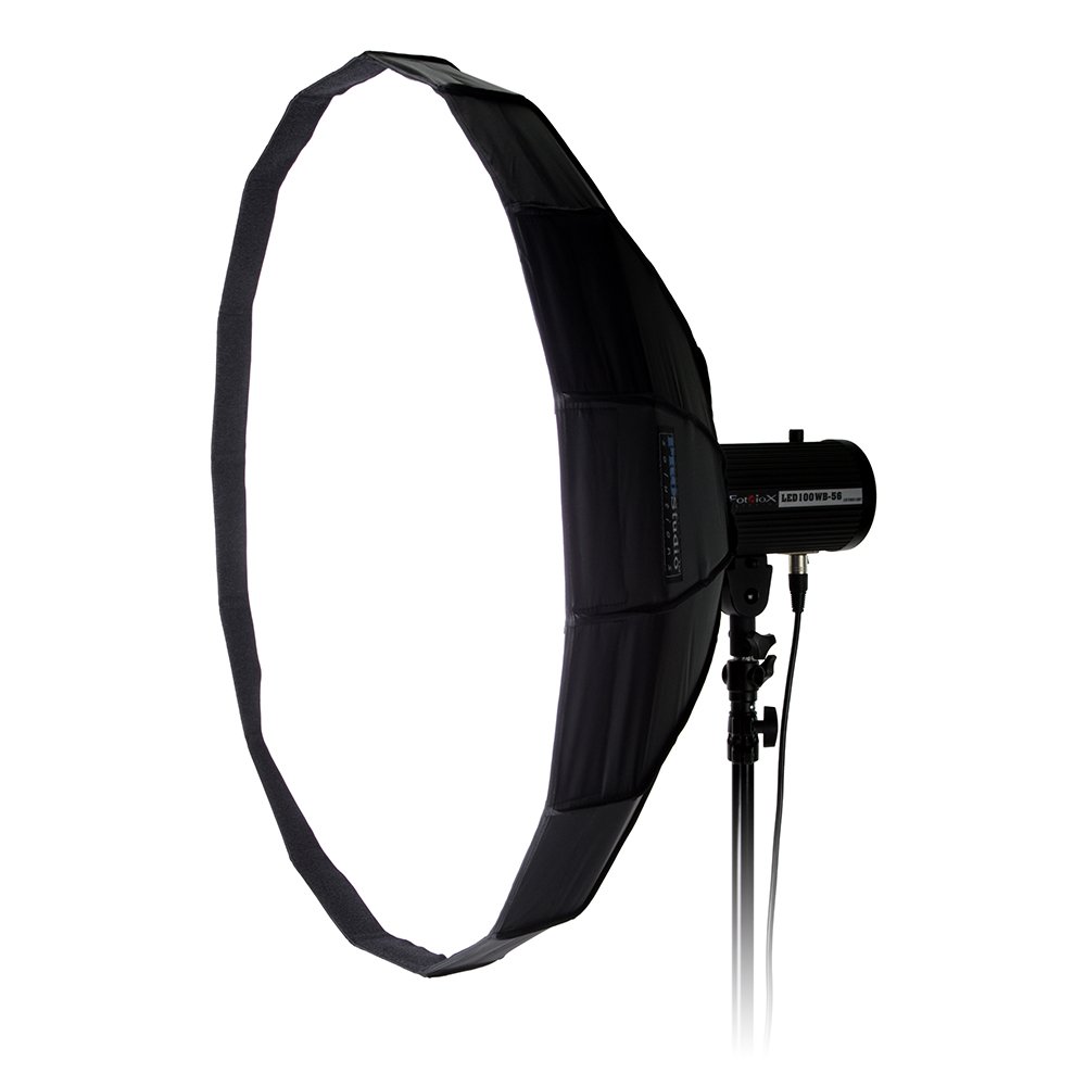 Pro Studio Solutions EZ-Pro 32in (80cm) Beauty Dish Softbox Combo with Novatron Speedring - Collapsible Soft Light Modifier for Strobe, Flash & Monolights - Perfect for Portrait, Fashion & Beauty Photography