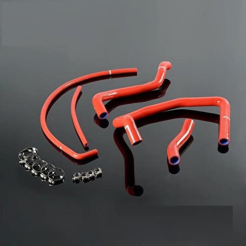 Suzuki GSX1300R Hayabusa Silicone Radiator Hose Kit 1999-2007 - Red for High-Performance Cooling