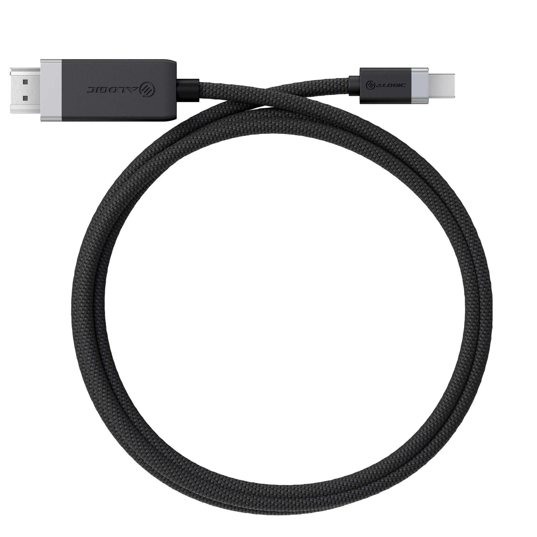 Alogic Fusion 4K Mini DisplayPort to HDMI Active Cable 6.6ft (2m) - High-Speed Adapter for MacBook Pro, Gaming, Home Theater & 4K Ultra HD Displays