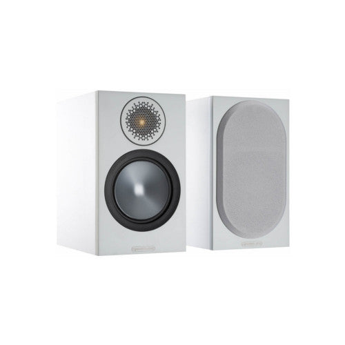 Monitor Audio Bronze 50 Bookshelf Speakers - High Fidelity Stereo Sound for Home Theater & Music Listening | Compact Bookshelf Design for Living Room, Bedroom & Office Setup