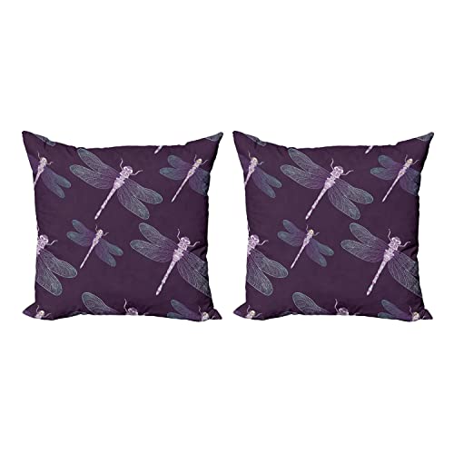 Dark Purple Aqua Lilac