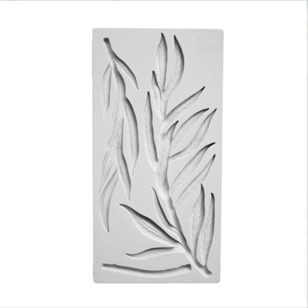 Premium Silicone Leaf Soap Molds - Fondant & Cake Decorating Tools, Candle Making Supplies, Reusable Cookie Molds - Easy Clean & Non-Stick - Perfect for DIY Crafts, Wedding Favors, and Holiday Gift Making