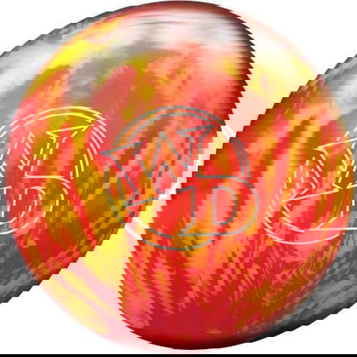 Columbia 300 White Dot Lava Fire Bowling Ball - High Performance Reactive Resin for Hook Potential | Perfect for League Play & Tournament Competition
