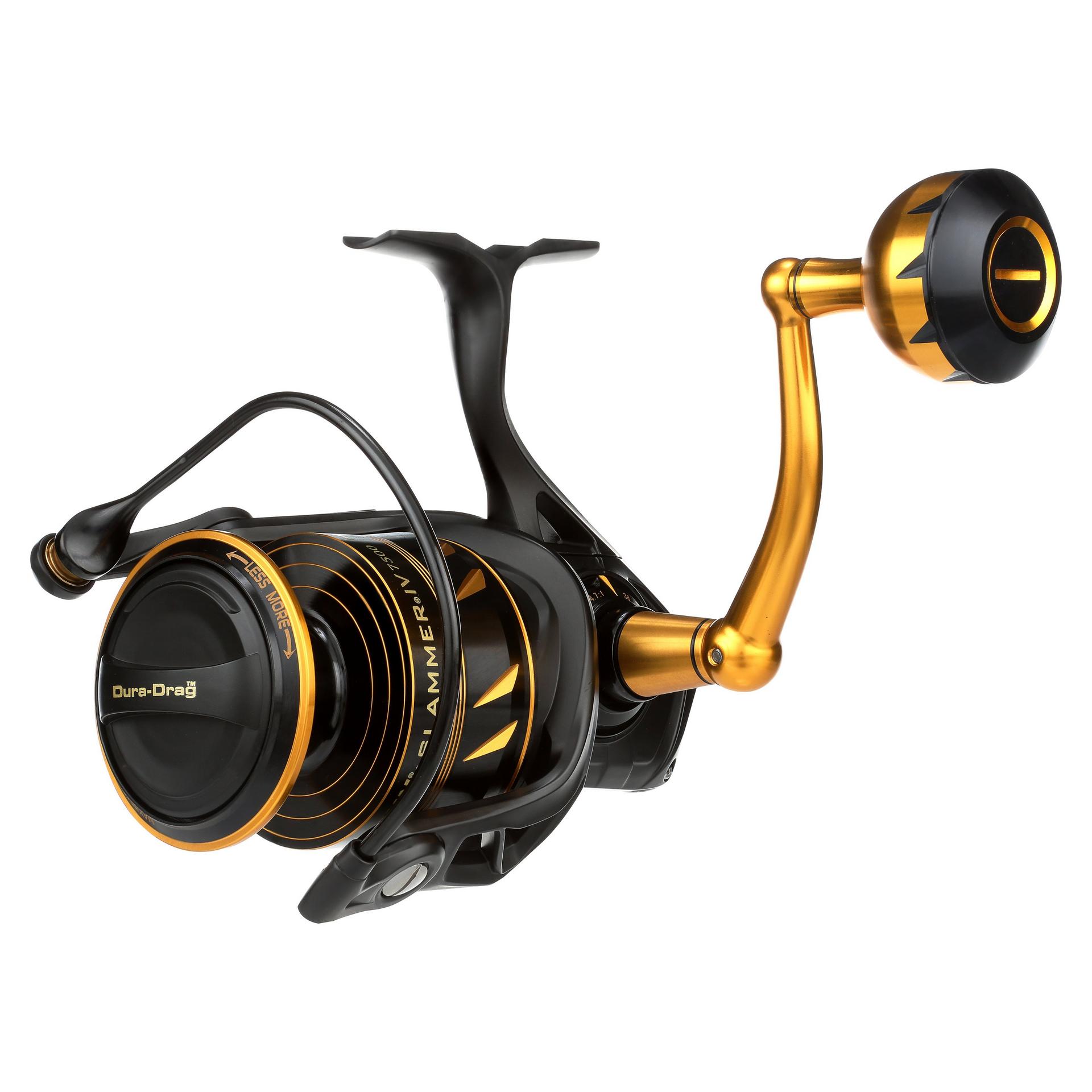Slammer® IV Bailess Spinning Reel - Saltwater Fishing Reel for Surf, Pier & Offshore Angling | Smooth Drag System | Corrosion-Resistant Design