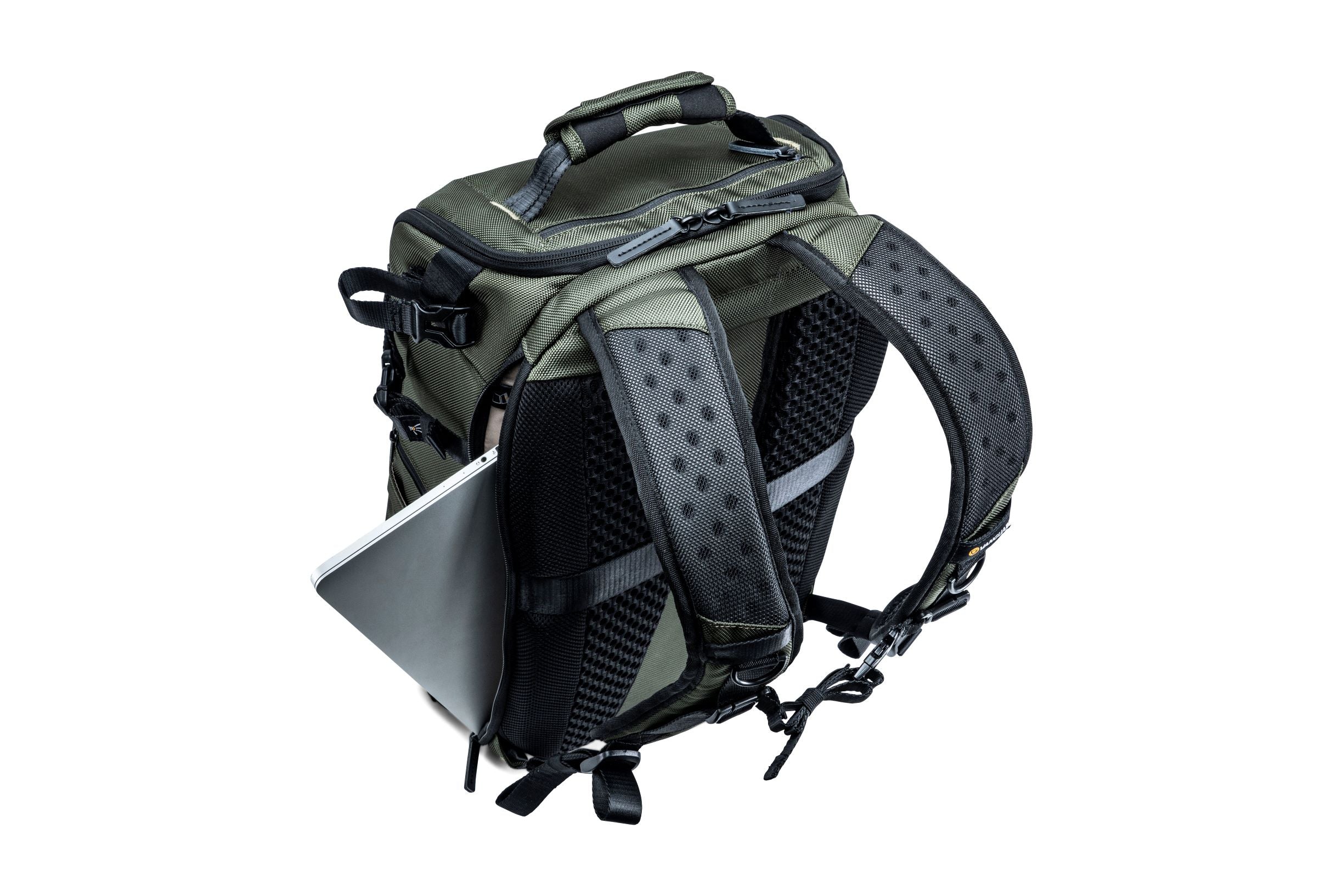 VEO SELECT 48BF Professional DSLR Camera Backpack for Photographers - Waterproof Green Photography Bag with Customizable Dividers | Perfect for Travel, Hiking & Outdoor Photography