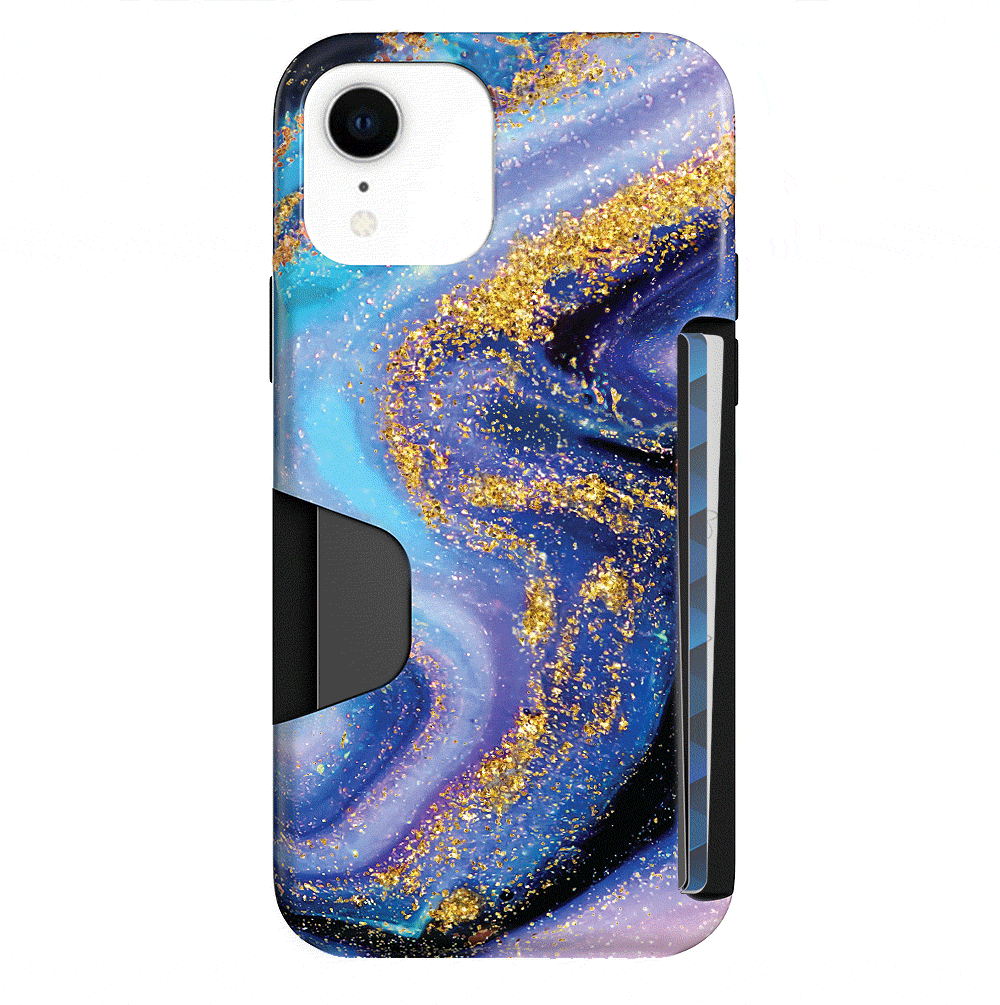 Sparkly Glitter iPhone Wallet Case for Galaxy Series - Perfect for Everyday Use, Travel & Shopping