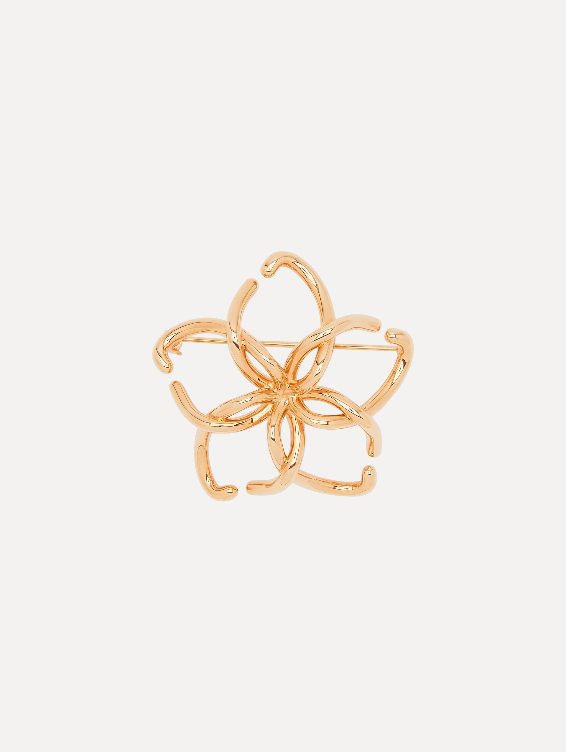 Elegant Floral Brooch Pin F24J502 - Perfect for Weddings, Prom, and Formal Events - Vintage Style Flower Jewelry for Women