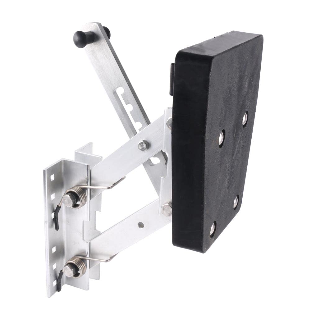 **Heavy Duty Aluminum Outboard Motor Bracket for Boats - Supports 7.5HP to 20HP Engines - Perfect for Fishing, Cruising & Marine Adventures**