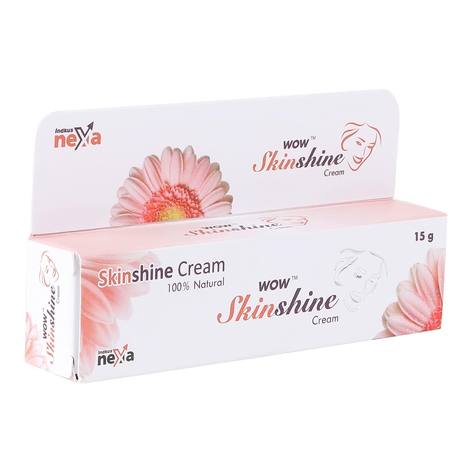 LMP Skkin Shine Cream for Scars, Pimples & Acne - 15g (Pack of 2) | Dark Spot Corrector for Face & Body | Fades Burn Marks & Hyperpigmentation | Hydrating & Nourishing Unisex Face Cream | Perfect for Daily Skincare Routine & Post-Treatment Care
