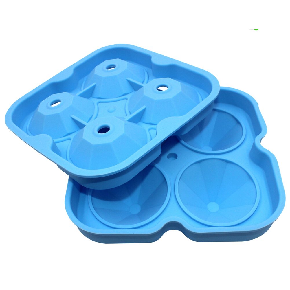 4-Piece Silicone Cake Mold Set for Soap, Ice Cubes, Candy & Baking - Reusable, Non-Stick, BPA-Free - Perfect for DIY Crafts, Desserts, Party Treats & Home Decor