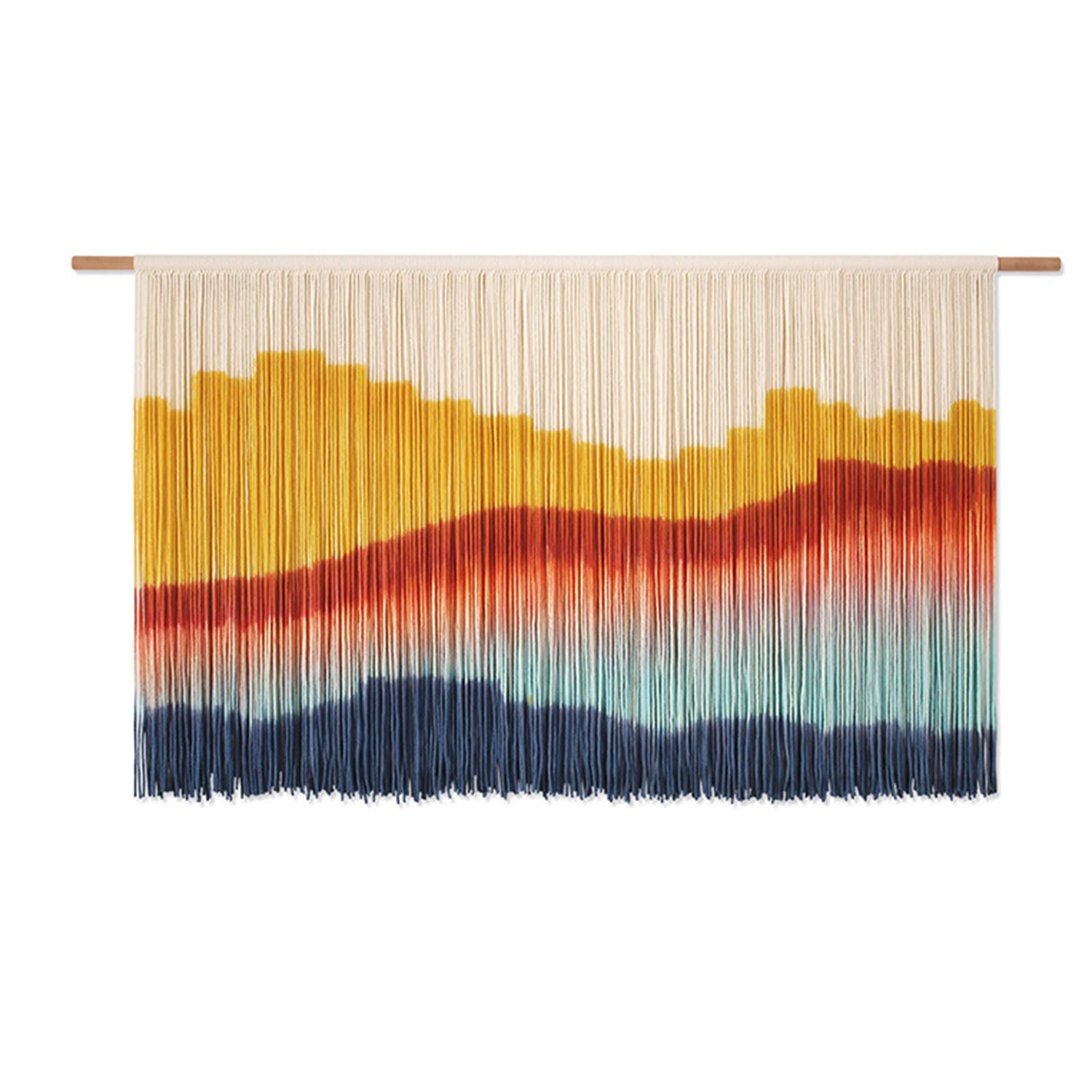 XWSM Large Macrame Wall Hanging Decor - Modern Minimalist Fiber Art Tapestry for Boho Chic Home Decor | Bohemian Backdrop for Bedroom, Living Room & Kitchen | Perfect for Nursery, Wedding & Office Decor