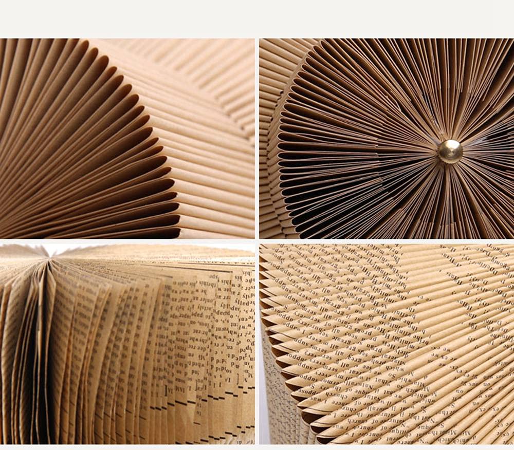 Handmade Folded Decorative Art Books - Modern Farmhouse Style Home Decor | Geometric Origami Bookshelf Accents for Coffee Table, Mantle & Bedroom Decor | Perfect for Cozy Reading Nooks & Stylish Interior Design