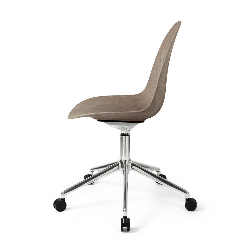 Eternity Swivel Chair with Smooth-Rolling Casters - Modern Office & Home Desk Chair for Comfortable Workspaces