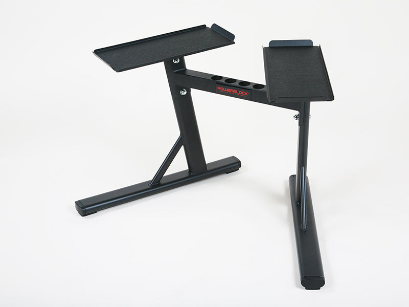 PowerBlock PowerMax Adjustable Dumbbell Stand - Heavy Duty Weight Rack for Home Gym & Strength Training - Perfect for Dumbbell Storage & Workout Space Organization