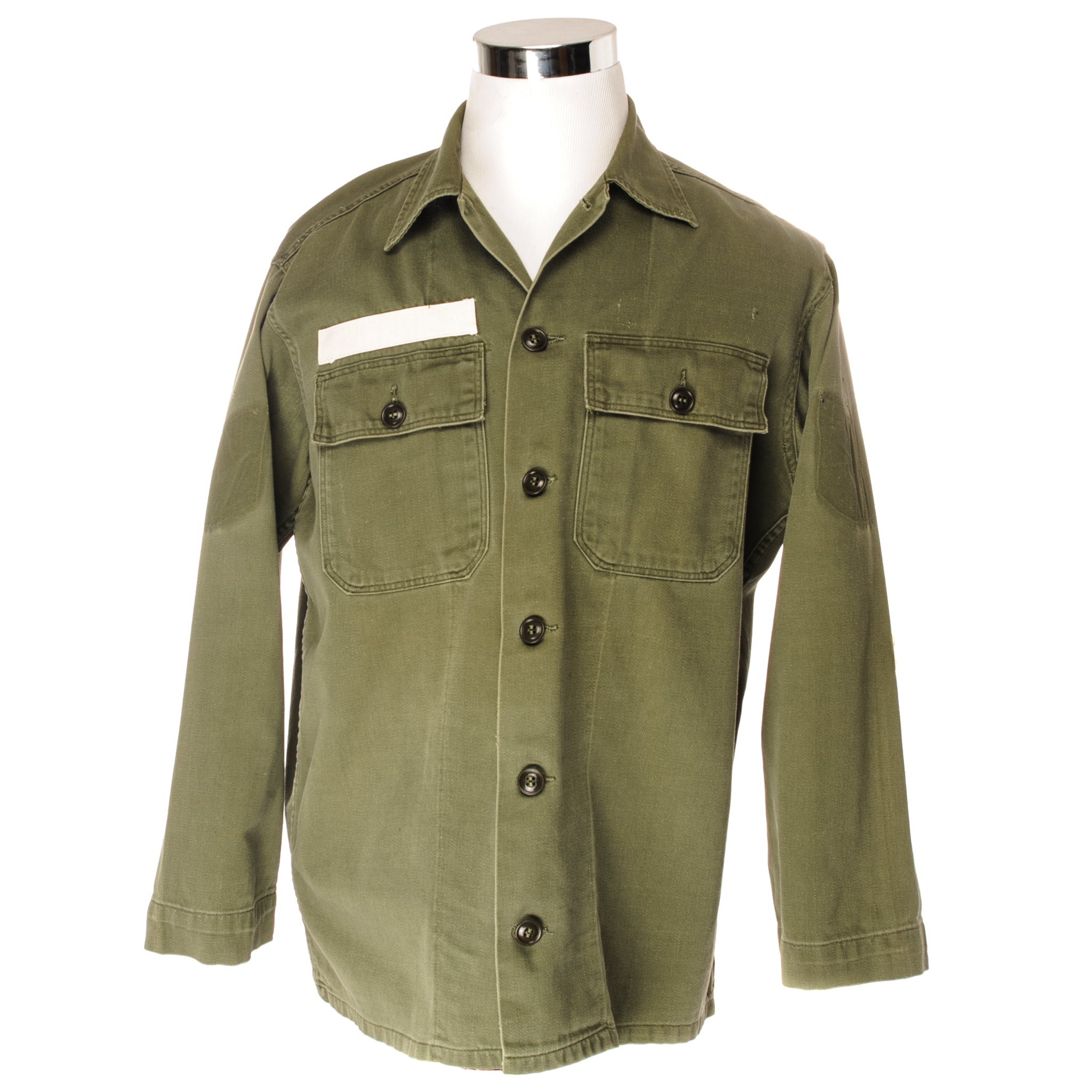 Vintage US Army Utility Shirt P58 (1958-1962) - Vietnam War Era Military Surplus - Size Large - Perfect for Reenactments, Outdoor Adventures & Vintage Fashion