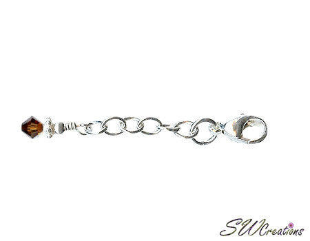 Custom Glacier Jewelry Extender Chain - Adjustable Necklace & Bracelet Extension for Pendants & Charms | Perfect for Layering, Gifting & Special Occasions