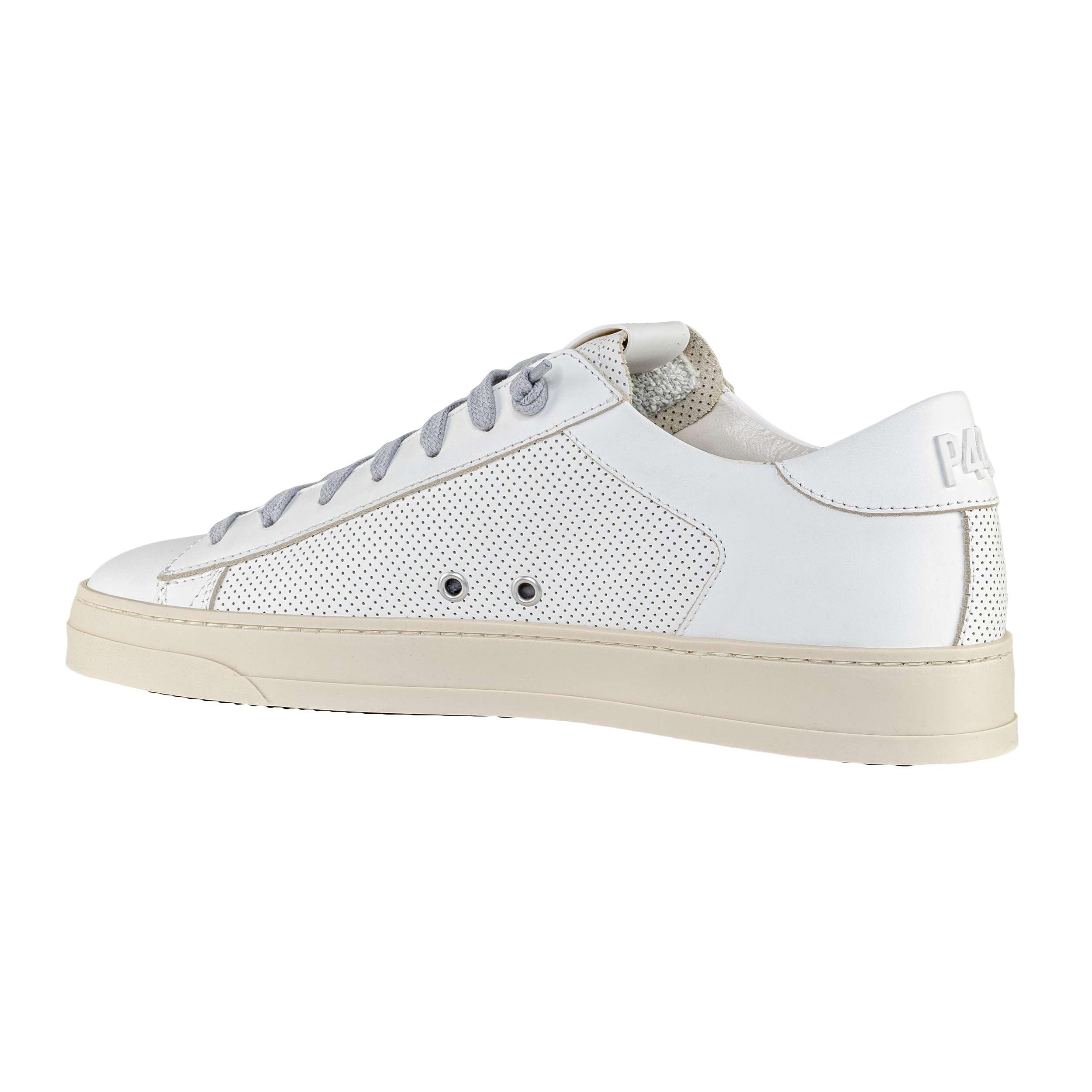 P448 Men's S23JACKT-M White Sneakers - Size 10 Medium for Men | Comfortable Casual Shoes for Walking, Running & Everyday Wear