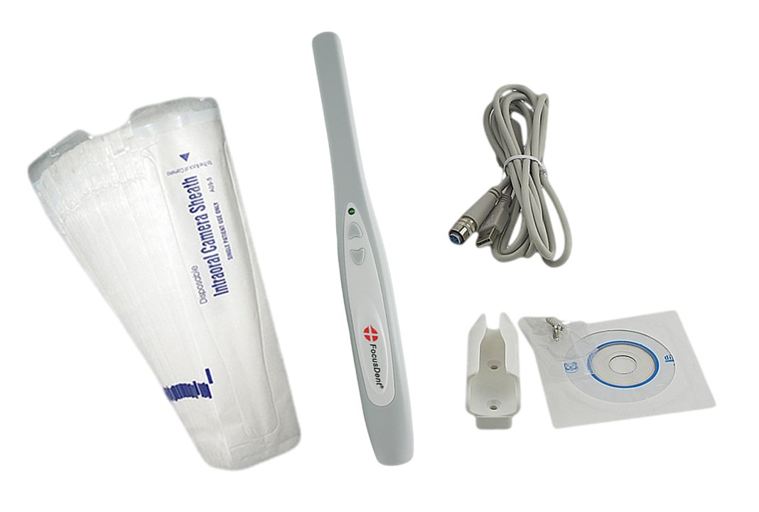 MD740 Dental Intraoral Camera with USB Connection - 6 LED Lights & 1.3MP HD Imaging - Includes Dental Software for Oral Examinations & Patient Education
