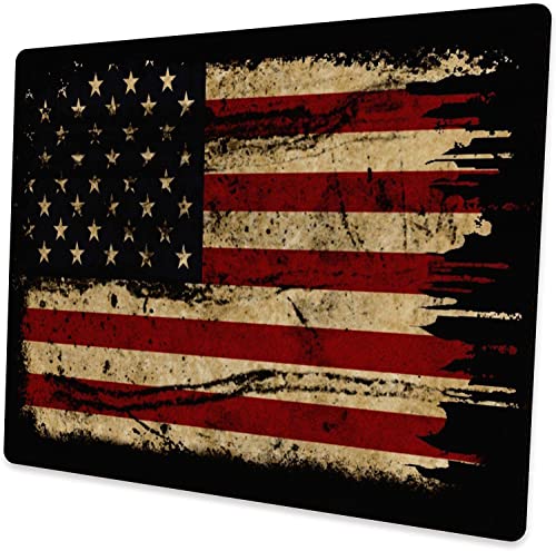 American Vintage Flag Mouse Pad