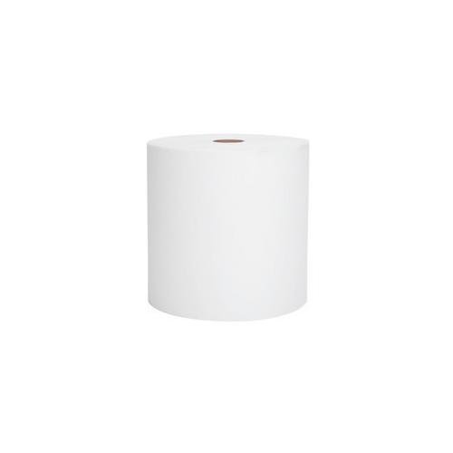 Scott® 100% Recycled Fiber Hard Roll Paper Towels (04142) - Natural, 800' Per Roll, 12 Rolls/Case (9,600' Total) | Commercial & Home Use for Kitchens, Restaurants, Offices & Cleaning