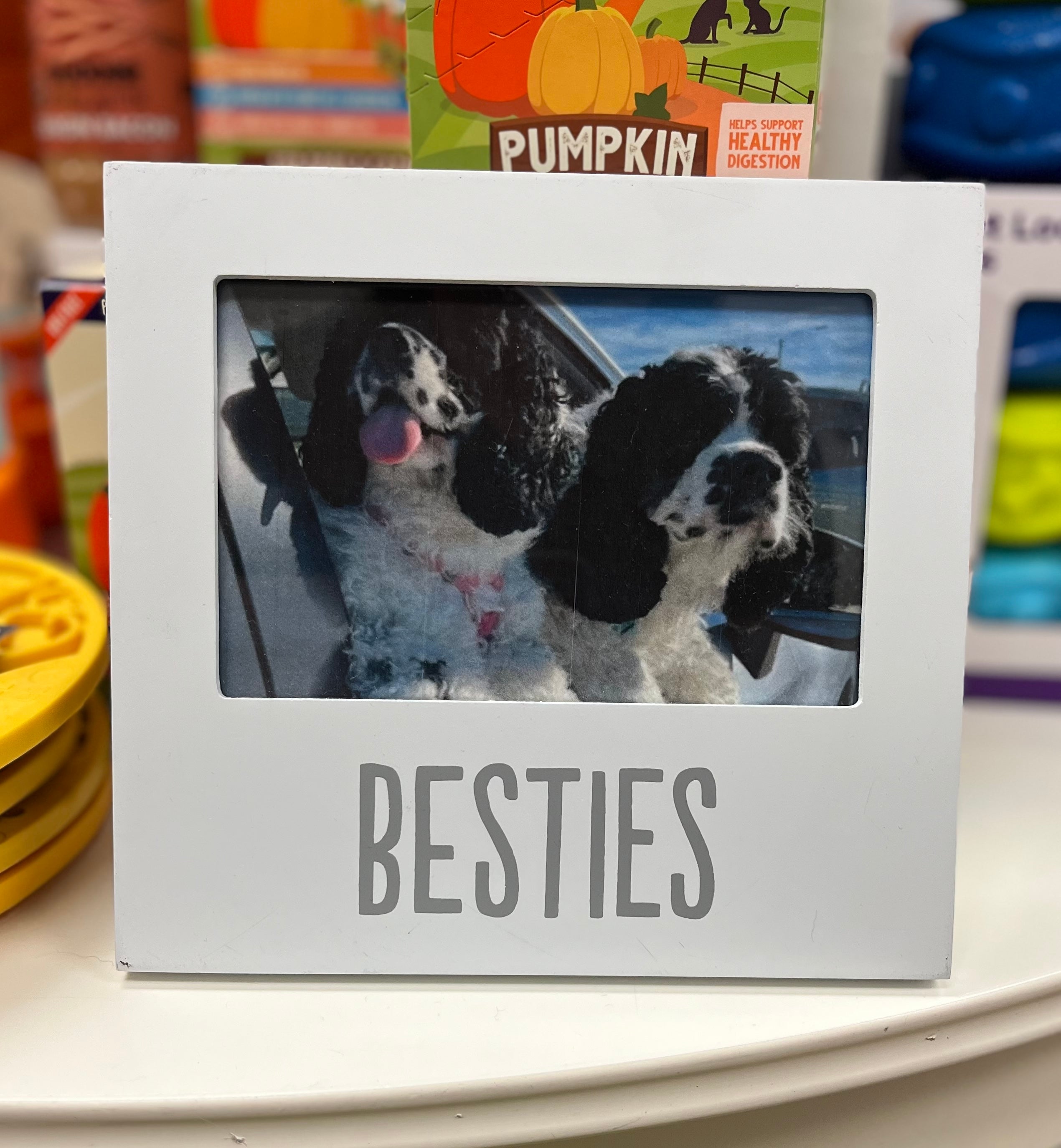 Best Friends Picture Frame - Personalized Photo Frame for BFFs, Couples & Family - Perfect for Bedroom, Office & Gift Giving