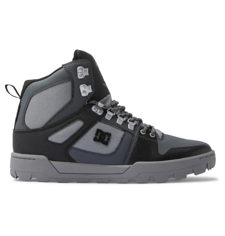 2024 DC Pure High Top Waterproof Boots - Men's & Women's Skate Shoes for Outdoor, Hiking & Winter Wear - Non-Slip Durable Sneakers for Work & Casual Style