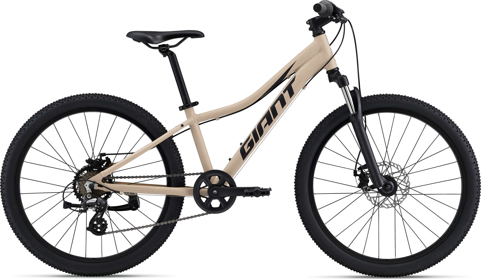 Giant XtC Jr Disc 24 Kids Mountain Bike - 24-Inch Wheel Youth Bicycle with Disc Brakes for Off-Road Trails and Outdoor Adventures