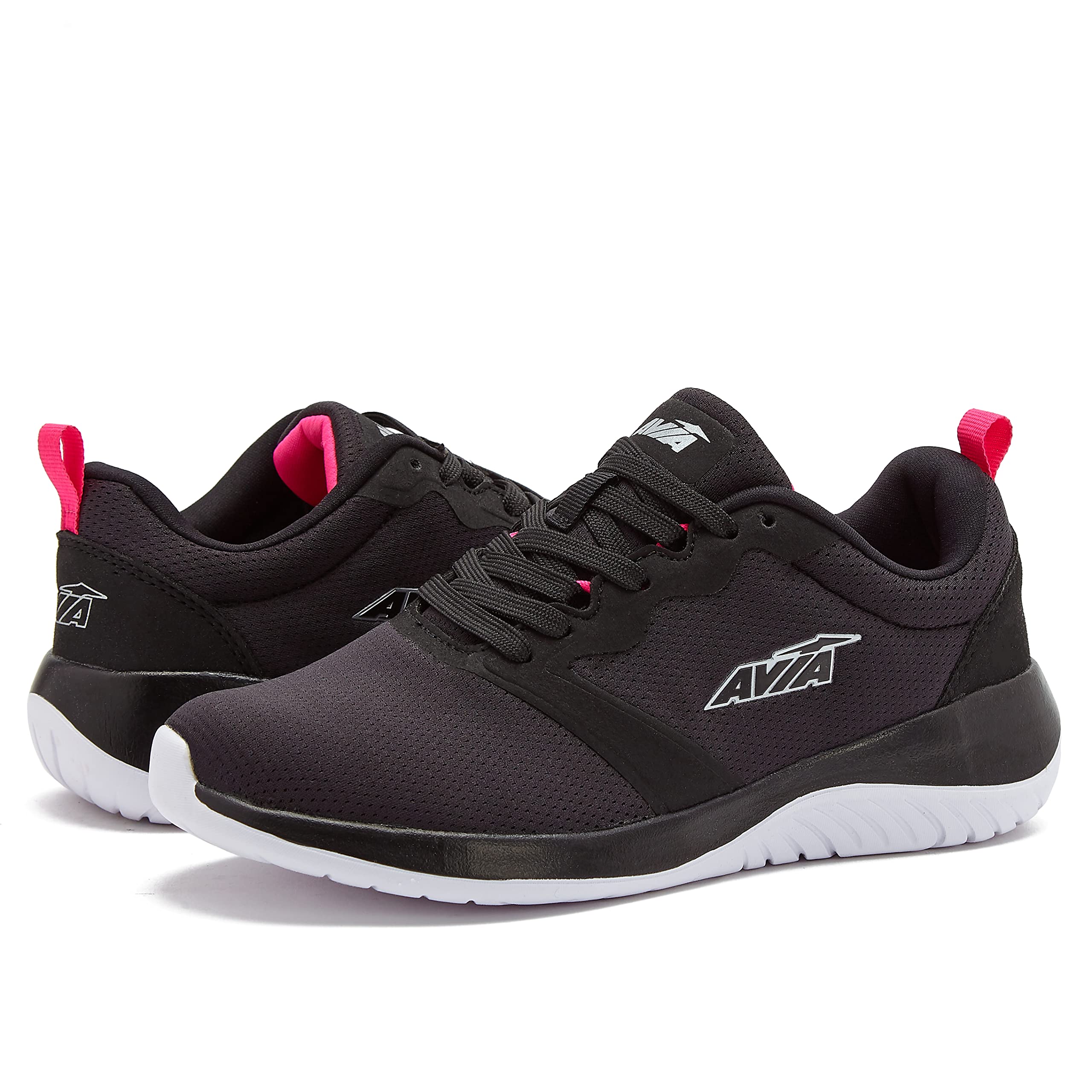 Avia Coast 2.0 Women's Lightweight Memory Foam Walking Shoes - Comfortable Sneakers for Walking, Running & Travel in Black, Olive Green or Blue | Perfect for Workout, Gym & Everyday Wear