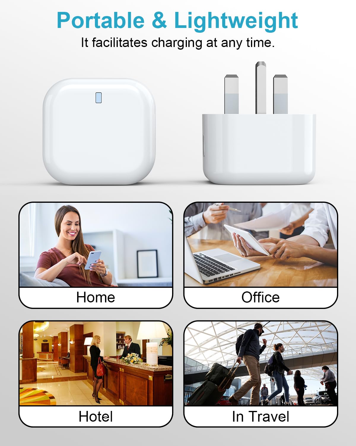 **20W MFi Certified iPhone Fast Charger Plug & 2M Cable (2-Pack) - USB C Power Adapter for iPhone 14/13/12/11 Pro Max/Mini/XS/X/8/SE - Fast Charging at Home, Office & Travel**
