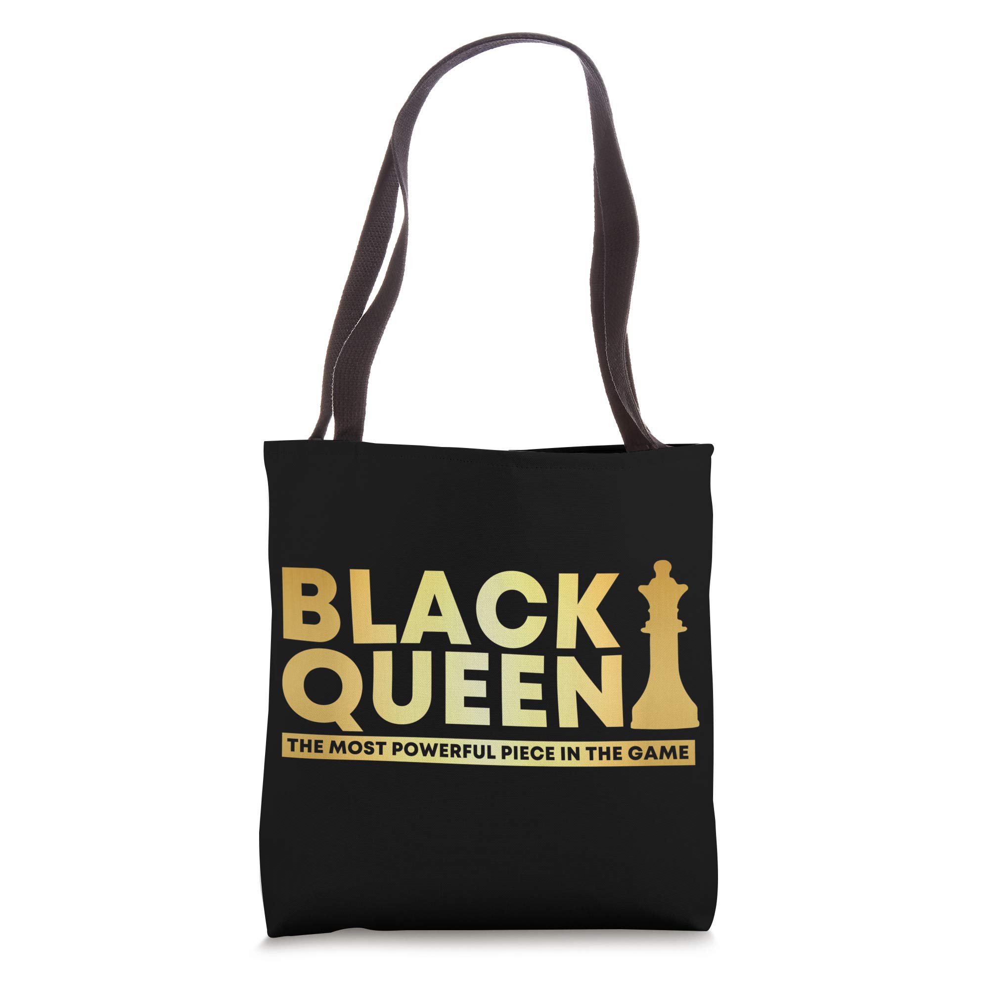 Black Queen Black Lives Matter Melanin African Gift Tote Bag - Stylish & Durable Reusable Shopping Bag for Women, Protest March, Grocery Shopping & Everyday Use