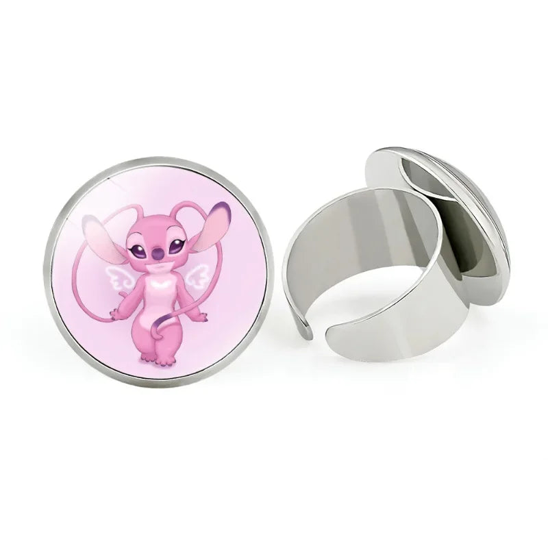 Disney Cartoon Character Rings for Kids - Fun & Colorful Jewelry for Birthday Gifts, Party Favors & Dress-Up Play