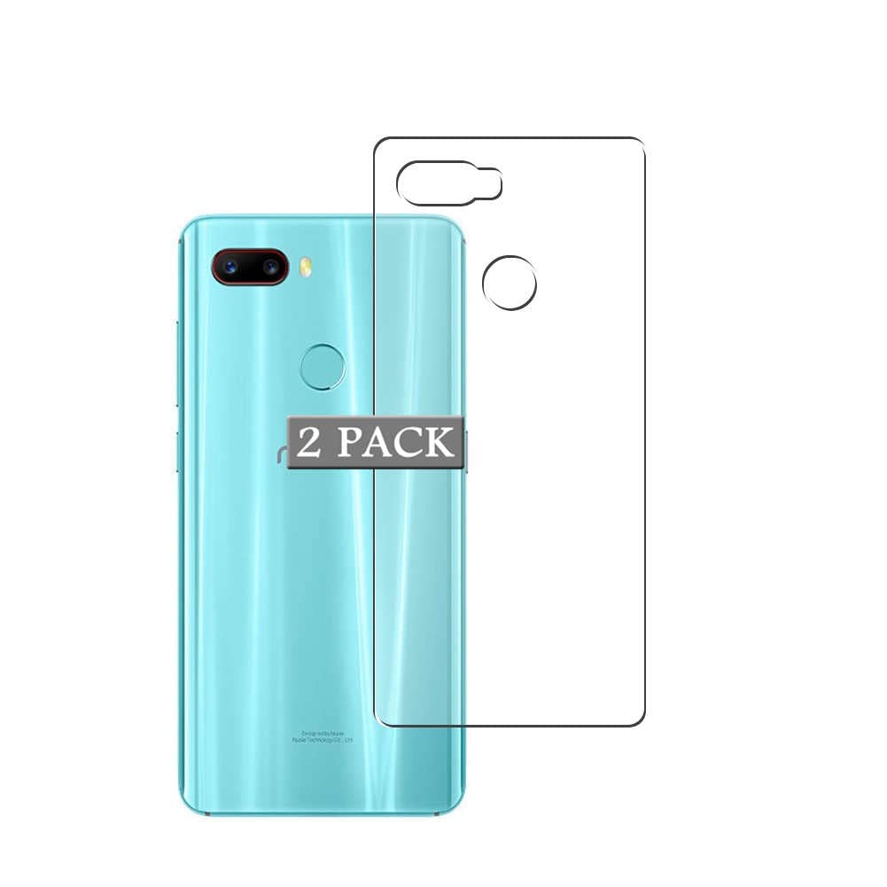2-Pack TPU Back Protector Film for ZTE Nubia Z18 Mini - Scratch-Resistant Skin Sticker (Not Screen Protector) - Perfect for Daily Use, Travel & Phone Protection