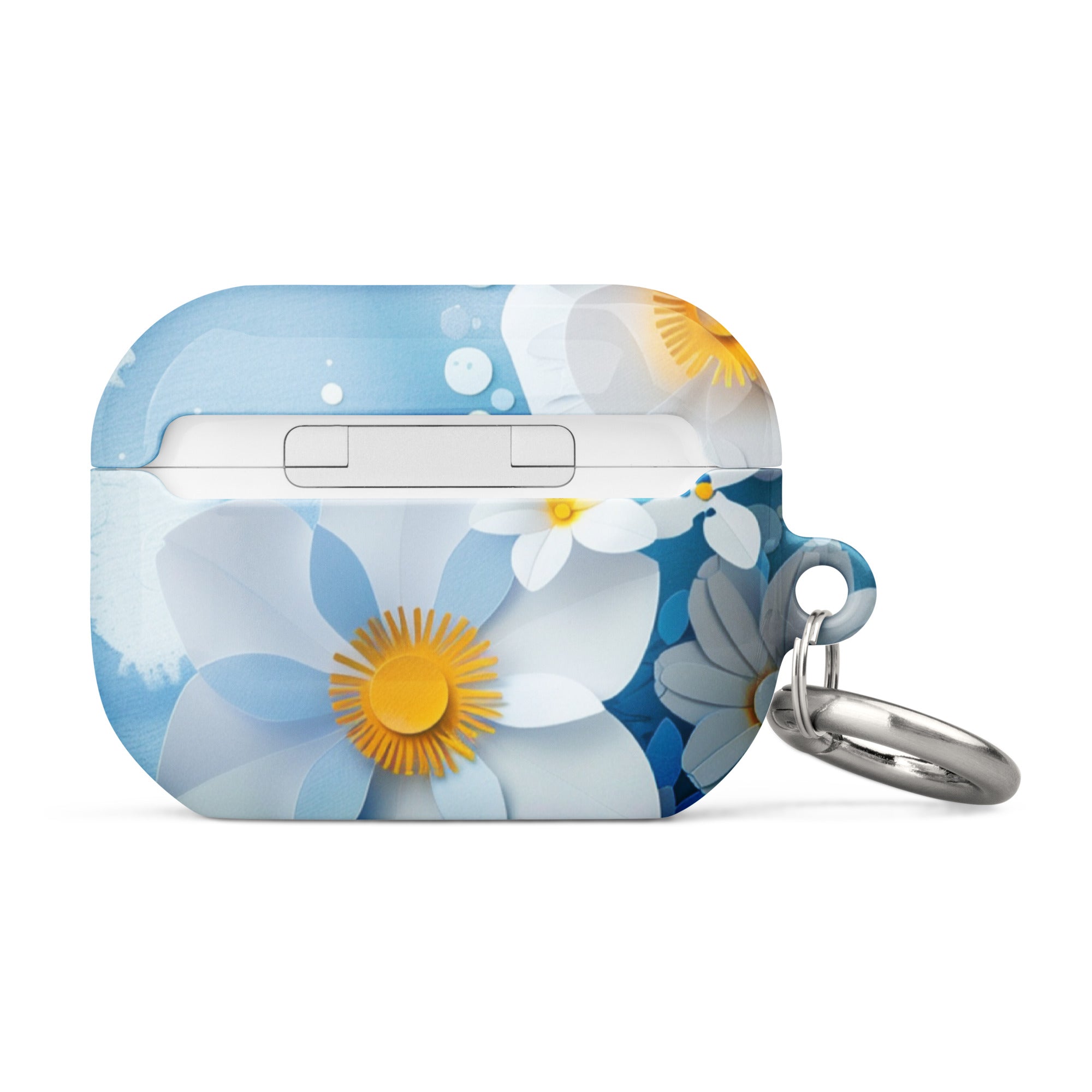 Premium Daisy Sky AirPods Case - Shockproof & Scratch-Resistant Cover for AirPods 1/2/3/Pro - Cute Floral Design Protective Case for Gym, Travel & Everyday Use