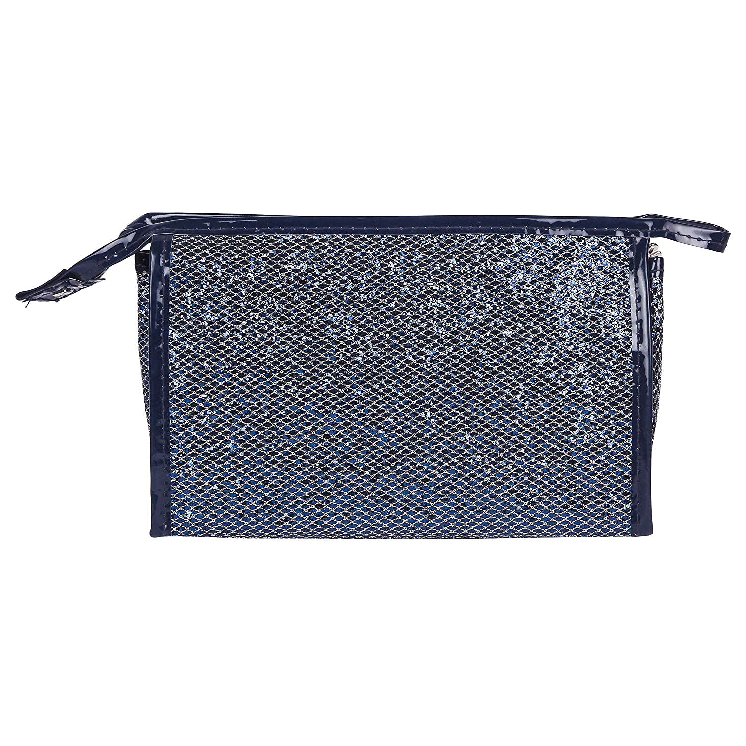 MPK Perfect Cosmetic Bag & Pouch for Women - Blue | Travel Makeup Organizer | Gym Toiletry Case | Gift for Her