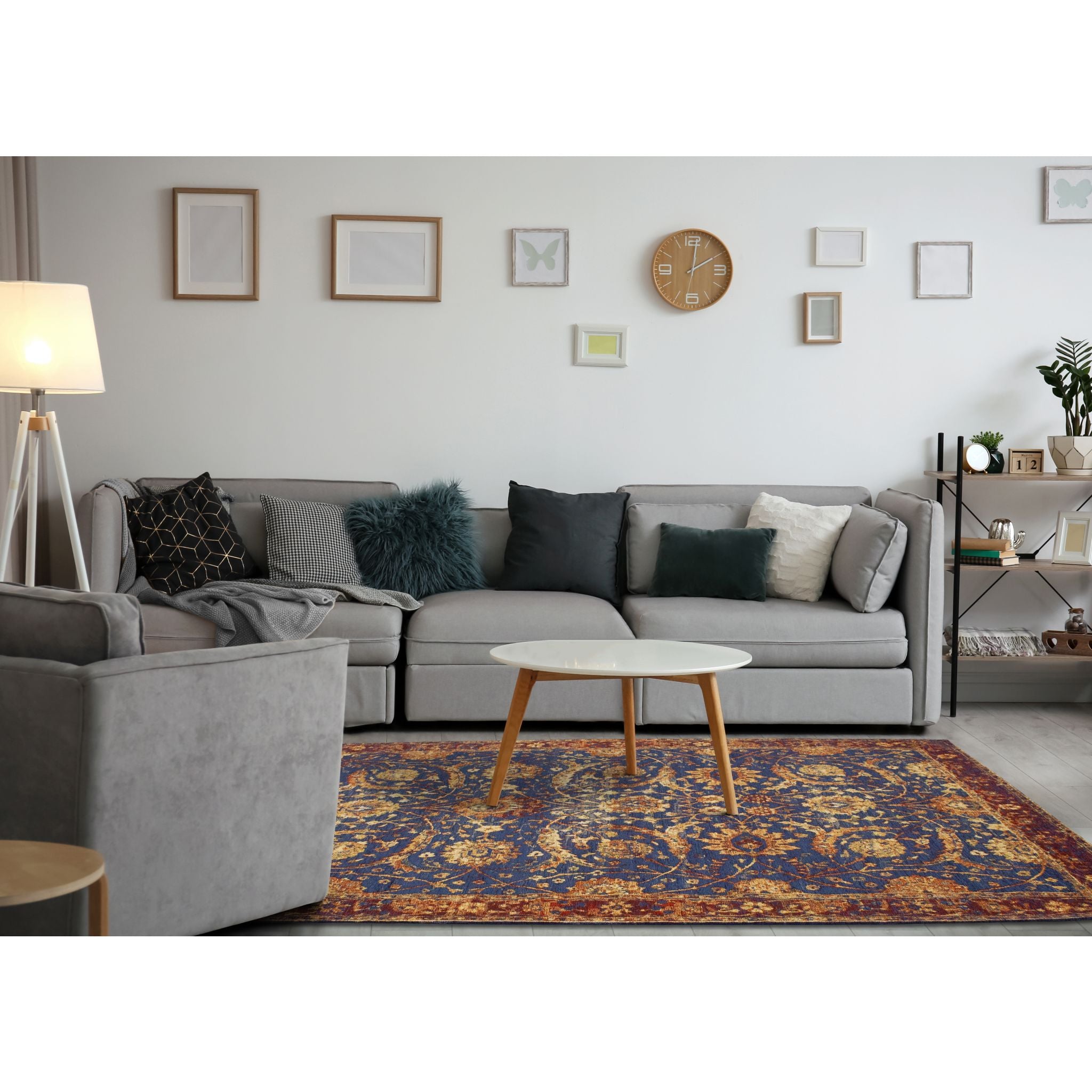 Luxury Cathedral Area Rug - Soft & Durable Non-Slip Living Room Carpet - Perfect for Home Decor, Bedroom, and Office Flooring