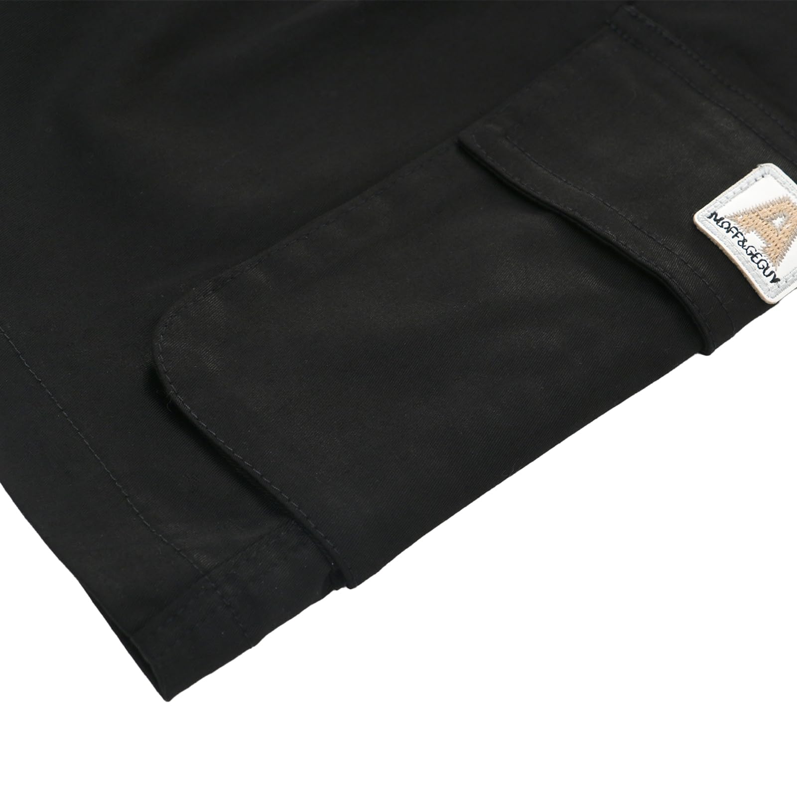Boys' Big Kid Cargo Shorts with Elastic Waist - Easy Pull On Design for Outdoor Play, Summer Camp & Casual Wear