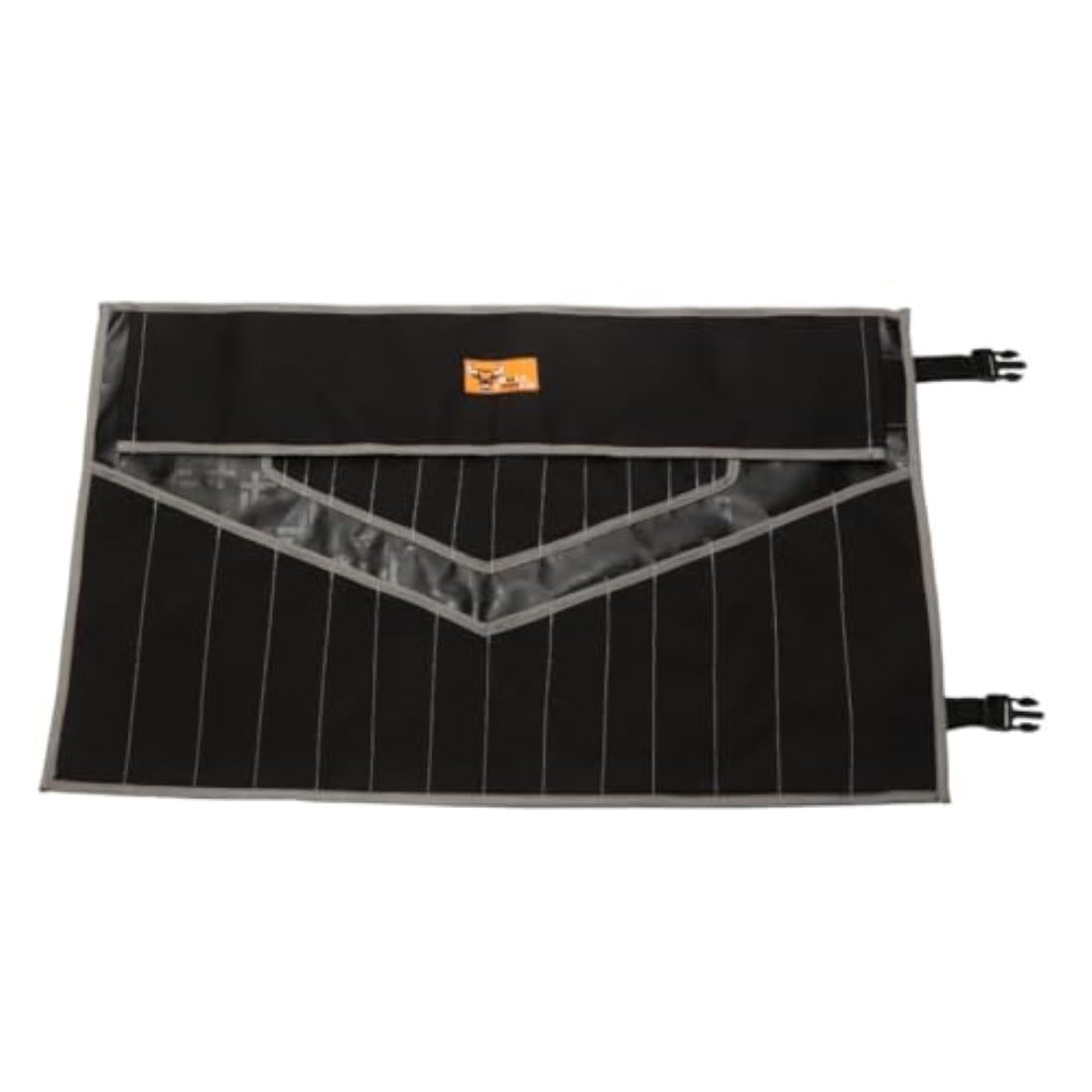 Heavy Duty 28-Pocket Waterproof Tool Organizer - Black for Wrenches & Tools Storage