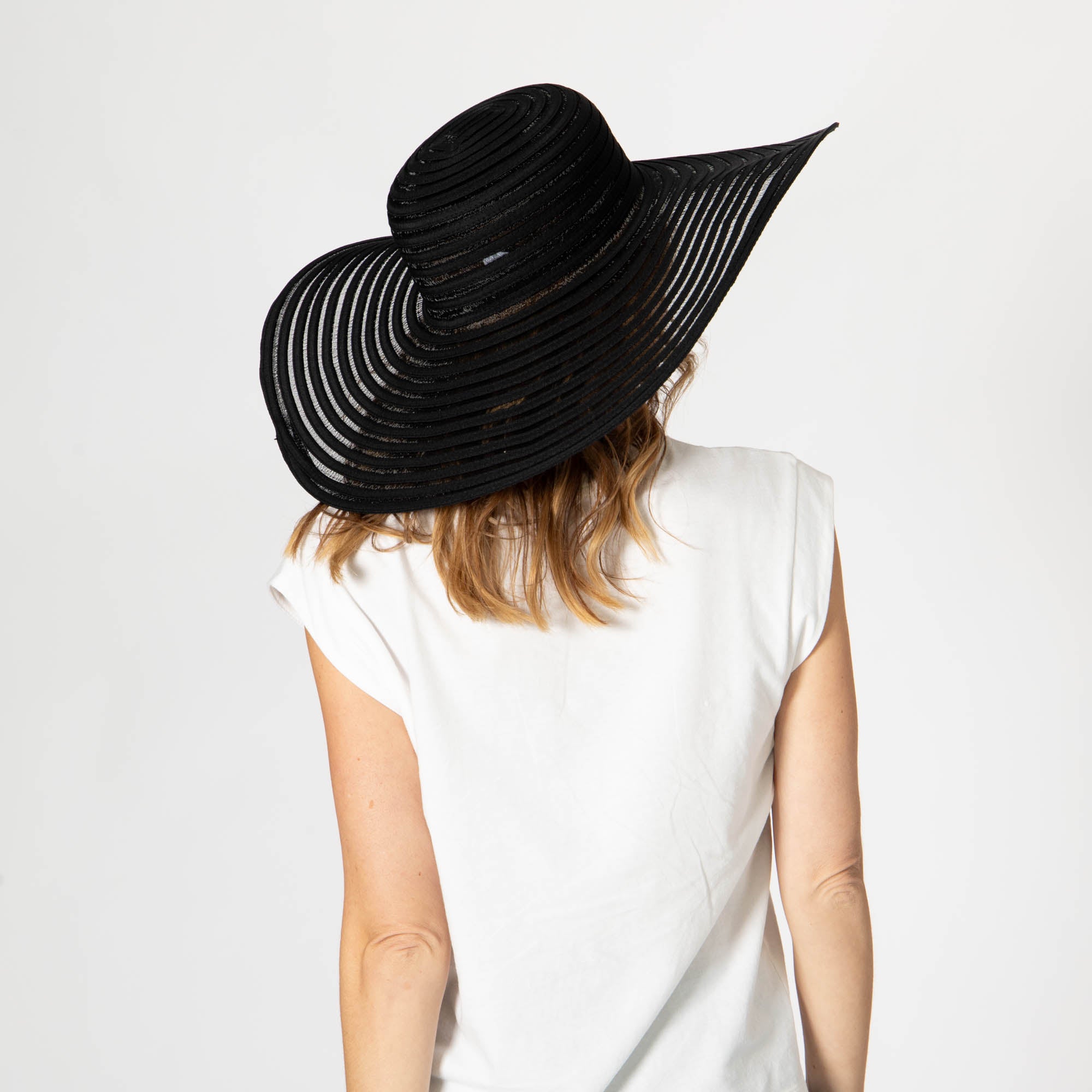 Bella Wide Brim Floppy Sun Hat for Women - UPF 50+ UV Protection Summer Beach Hat - Fashionable Sun Hat for Outdoor, Travel, and Vacation