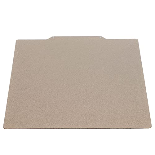 High Strength PEI Platform Plate with Spring Steel - Frosted PEI Surface for Ender 3 V2 & Ender 5 Pro 3D Printers | Perfect for Smooth First Layer Adhesion & Easy Print Removal