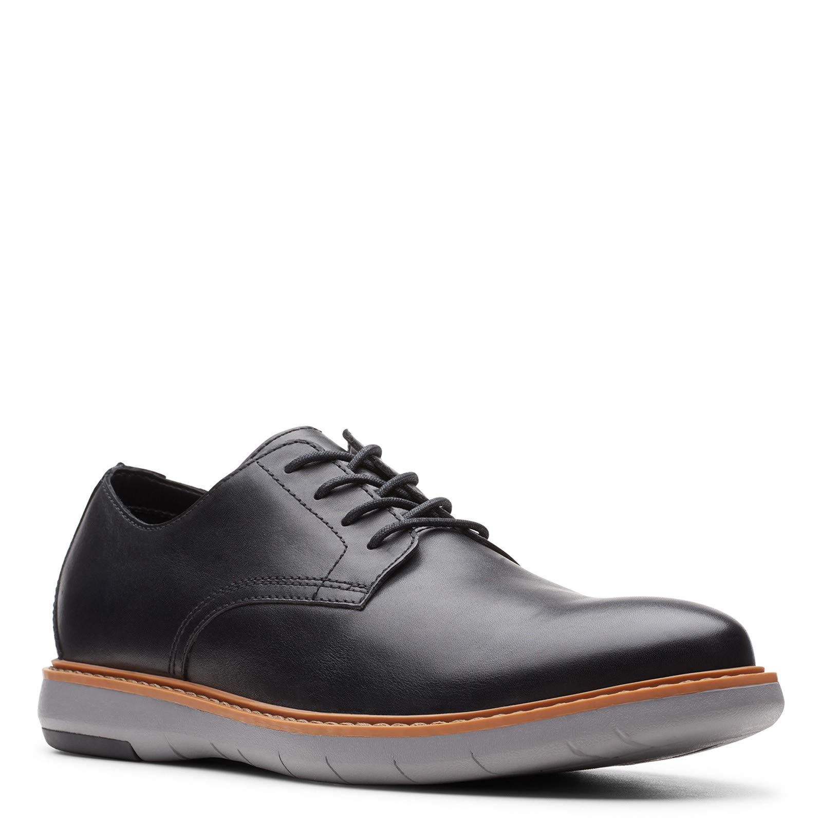 Clarks Men's Draper Lace Oxford Shoes - Comfortable & Stylish Casual Dress Shoes for Business & Office Wear
